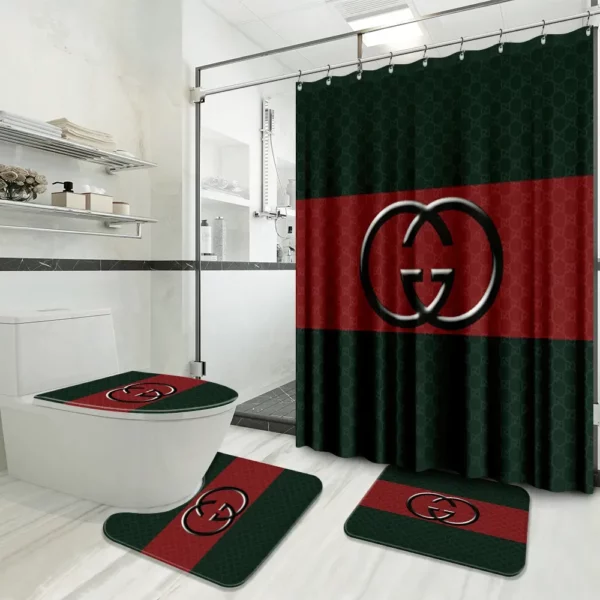 Gucci Bathroom Set Luxury Fashion Brand Home Decor Hypebeast Bath Mat