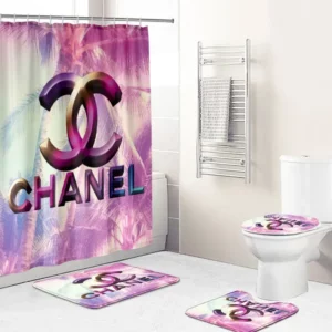 Chanel Bathroom Set Home Decor Luxury Fashion Brand Hypebeast Bath Mat