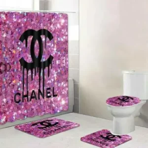 Chanel Bathroom Set Bath Mat Hypebeast Luxury Fashion Brand Home Decor