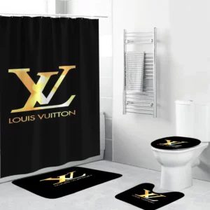 Louis Vuitton Bathroom Set Home Decor Hypebeast Bath Mat Luxury Fashion Brand