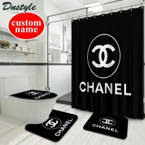 Chanel Bathroom Set Bath Mat Home Decor Luxury Fashion Brand Hypebeast