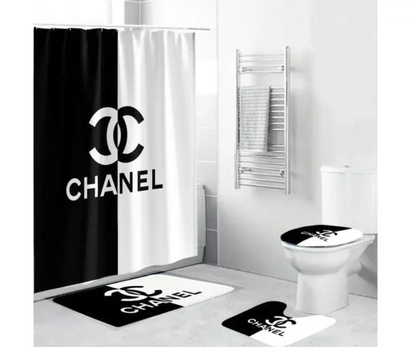 Chanel Bathroom Set Bath Mat Hypebeast Home Decor Luxury Fashion Brand