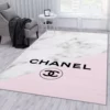 Chanel Rectangle Rug Area Carpet Fashion Brand Luxury Door Mat Home Decor