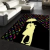 Louis vuitton Rectangle Rug Fashion Brand Area Carpet Luxury Home Decor Door Mat