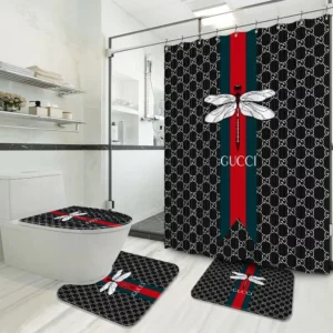 Gucci Bathroom Set Bath Mat Hypebeast Home Decor Luxury Fashion Brand