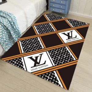 Louis Vuitton Lv Mat Luxury Fashion Brand Rug Home Decor Area Carpet Door Mat