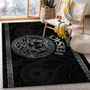 Versacesil Luxury Fashion Brand Rug Home Decor Area Carpet Door Mat