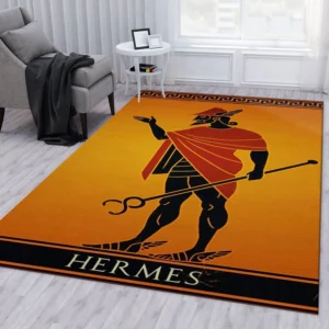 Hermes Luxury Fashion Brand Rug Area Carpet Door Mat Home Decor