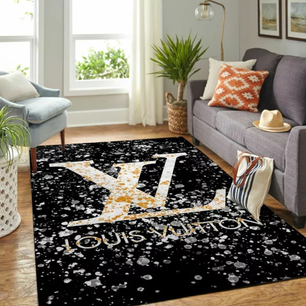 Louis Vuitton Dirty Luxury Fashion Brand Rug Home Decor Area Carpet Door Mat