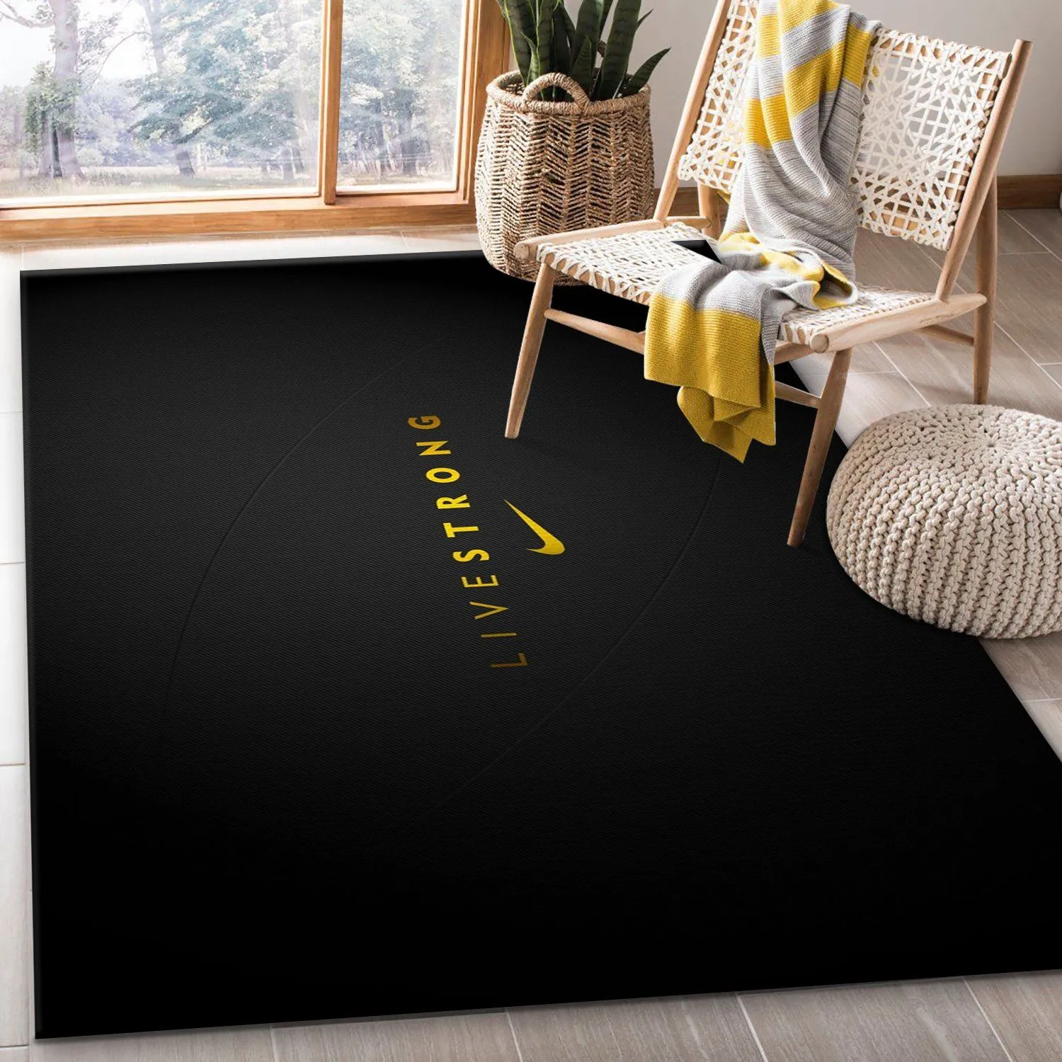 Nike Luxury Fashion Brand Rug Home Decor Area Carpet Door Mat