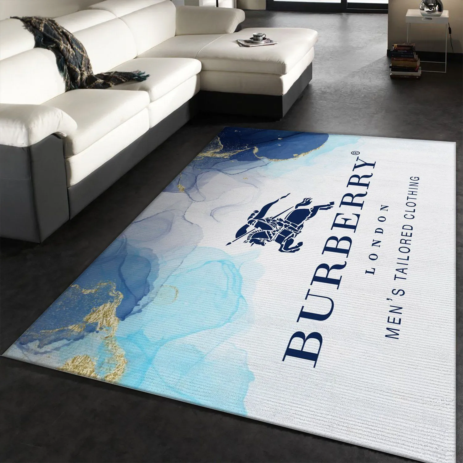 Burberry Luxury Fashion Brand Rug Home Decor Area Carpet Door Mat