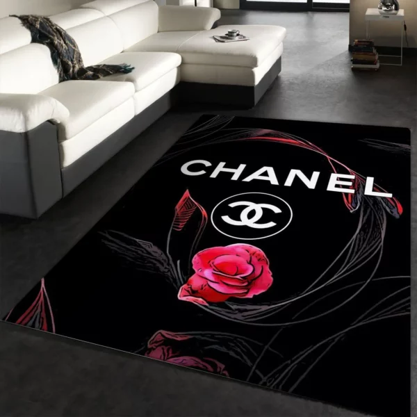 Chanel Luxury Fashion Brand Rug Area Carpet Door Mat Home Decor