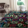 Gucci Star Luxury Fashion Brand Rug Area Carpet Door Mat Home Decor