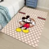 Gucci Minnie Mouse Disney Luxury Fashion Brand Rug Door Mat Area Carpet Home Decor