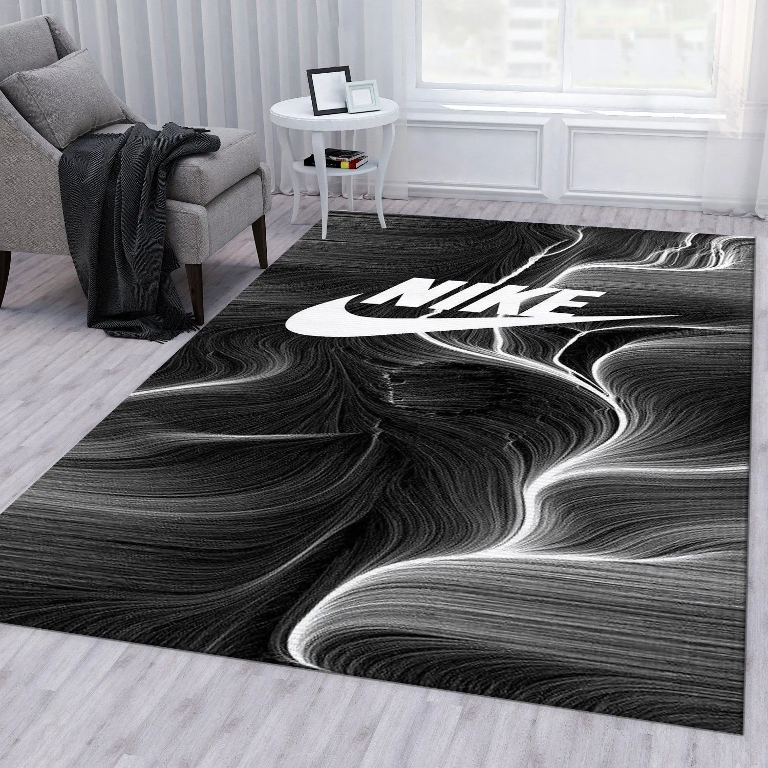 Nike Luxury Fashion Brand Rug Home Decor Area Carpet Door Mat