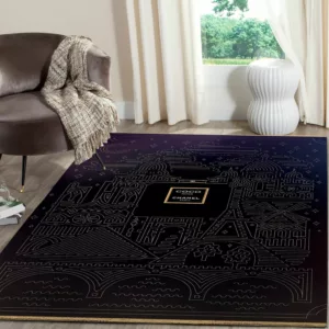 Chanel Coco Paris Luxury Fashion Brand Rug Door Mat Area Carpet Home Decor