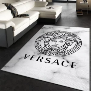 Versace Luxury Fashion Brand Rug Area Carpet Home Decor Door Mat