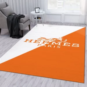 Hermes Orange S Luxury Fashion Brand Rug Area Carpet Door Mat Home Decor