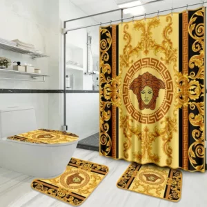 Versace Bathroom Set Home Decor Bath Mat Hypebeast Luxury Fashion Brand