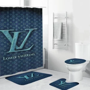 Louis Vuitton Bathroom Set Bath Mat Hypebeast Home Decor Luxury Fashion Brand