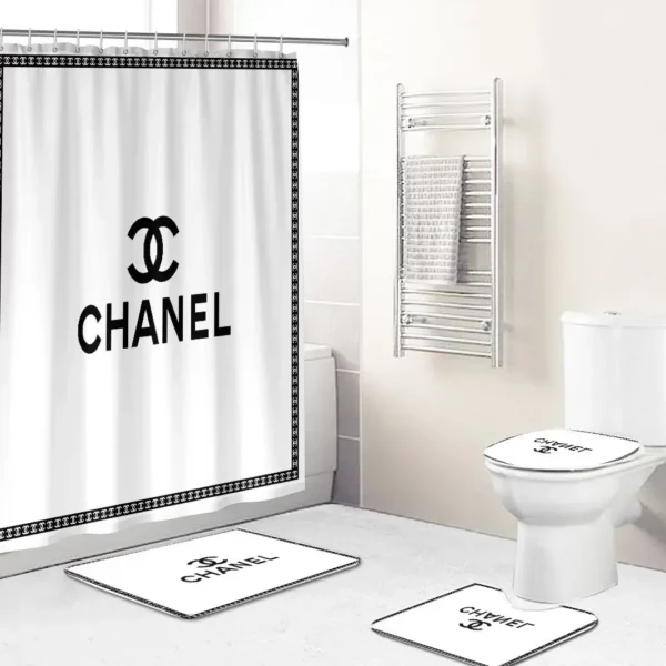 Chanel Bathroom Set Bath Mat Hypebeast Home Decor Luxury Fashion Brand