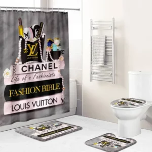 Chanel Bathroom Set Hypebeast Home Decor Luxury Fashion Brand Bath Mat