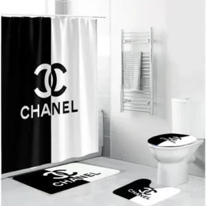 Chanel Bathroom Set Luxury Fashion Brand Bath Mat Home Decor Hypebeast