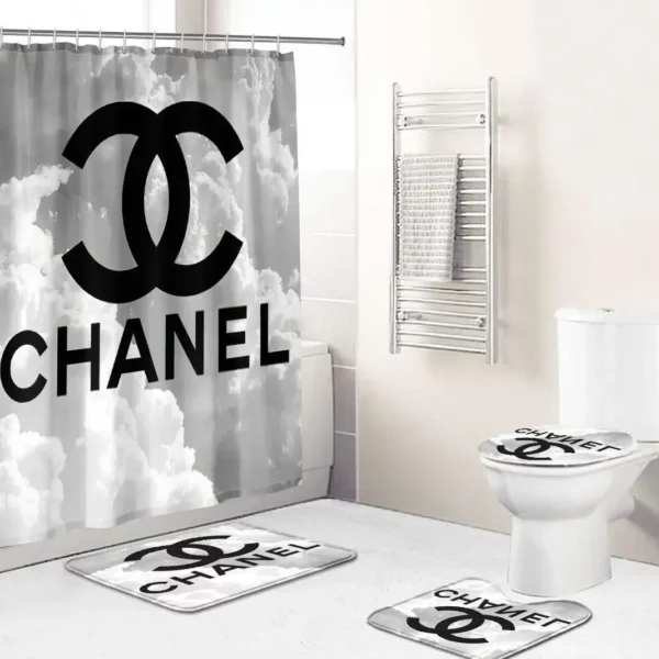 Chanel Bathroom Set Luxury Fashion Brand Home Decor Hypebeast Bath Mat