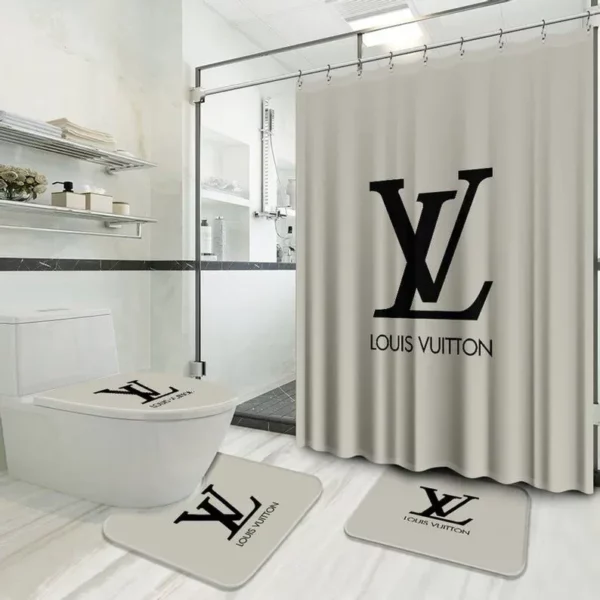 Louis Vuitton Bathroom Set Hypebeast Home Decor Luxury Fashion Brand Bath Mat