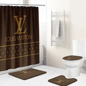 Louis Vuitton Bathroom Set Home Decor Hypebeast Luxury Fashion Brand Bath Mat