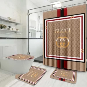 Gucci Bathroom Set Hypebeast Luxury Fashion Brand Bath Mat Home Decor