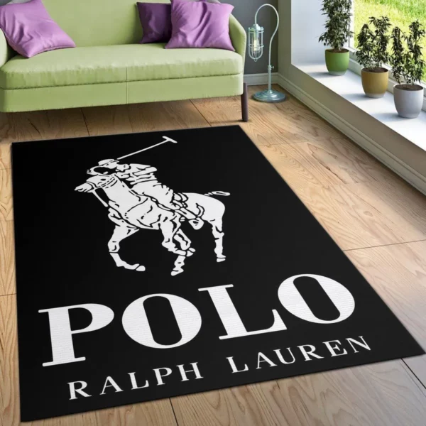 Ralph Lauren Rectangle Rug Luxury Door Mat Fashion Brand Area Carpet Home Decor