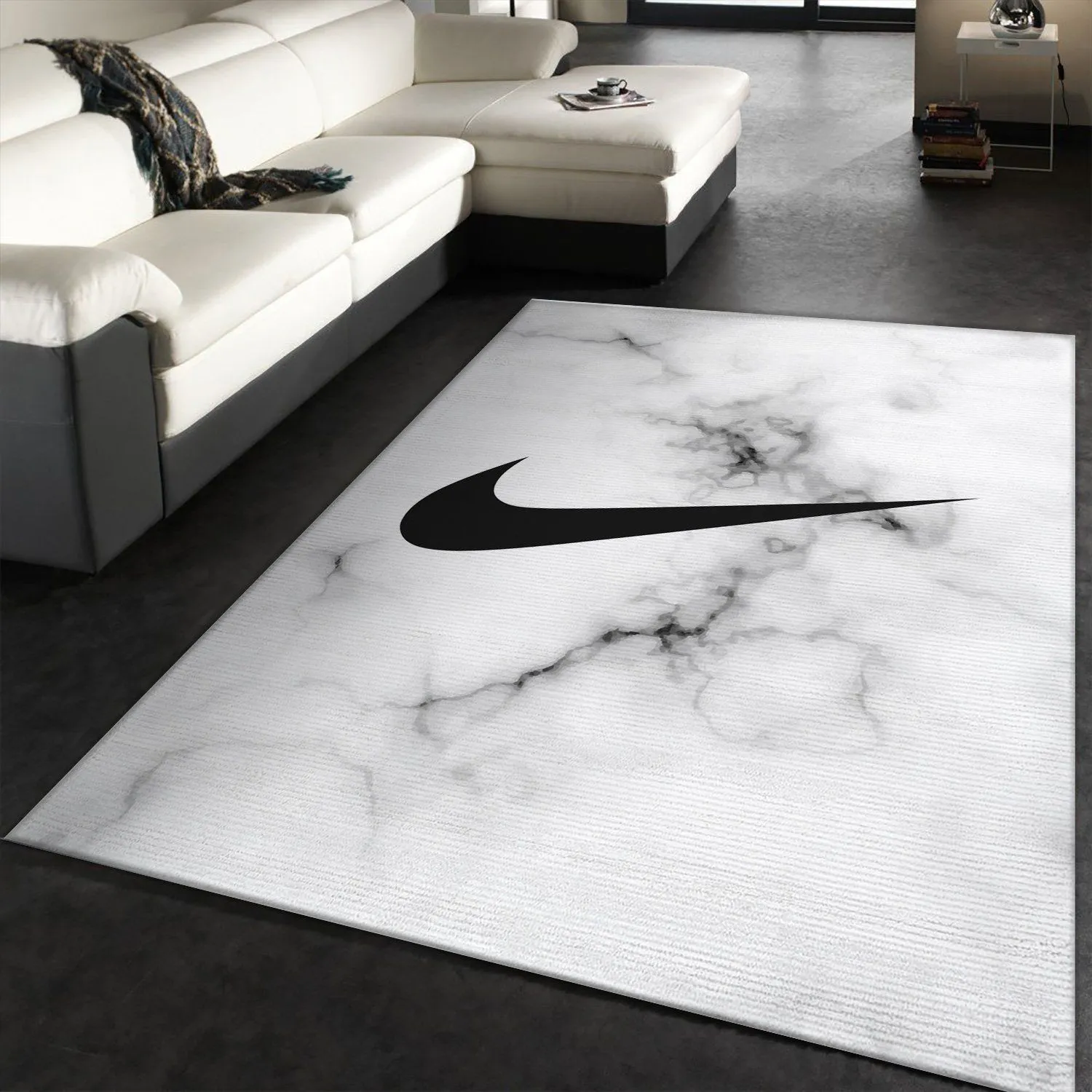 Nike Rectangle Rug Door Mat Fashion Brand Area Carpet Home Decor Luxury