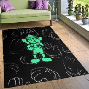 Kaws Original Pinocchio Rectangle Rug Home Decor Fashion Brand Door Mat Luxury Area Carpet