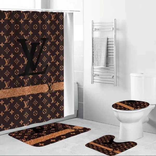 Louis Vuitton Bathroom Set Hypebeast Luxury Fashion Brand Home Decor Bath Mat