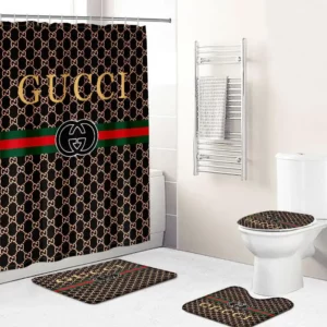 Gucci Bathroom Set Bath Mat Luxury Fashion Brand Hypebeast Home Decor