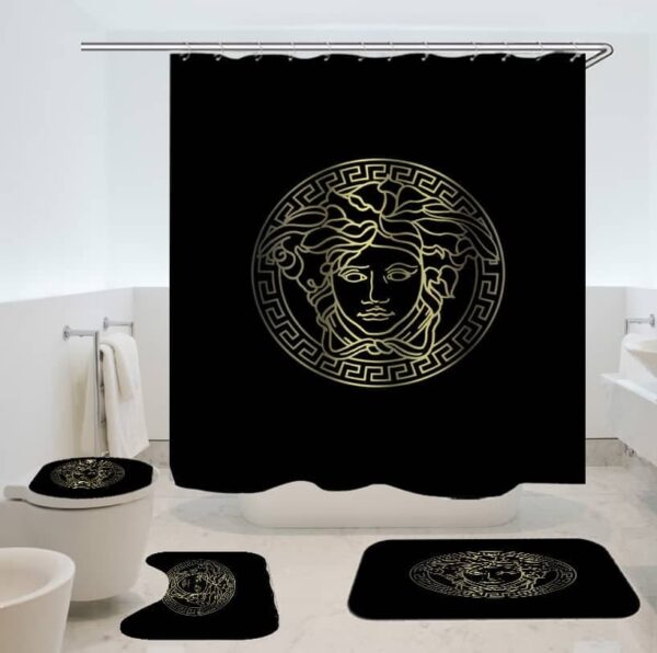 Gianni Versace Bathroom Set Home Decor Hypebeast Bath Mat Luxury Fashion Brand