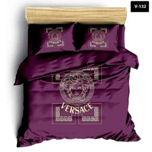 Versace Logo Brand Bedding Set Home Decor Luxury Bedroom Bedspread